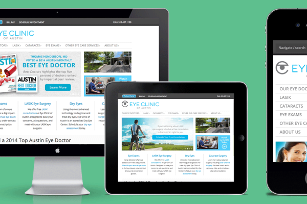 Website-Design-Responsive-Eye-Clinic-of-Austin-